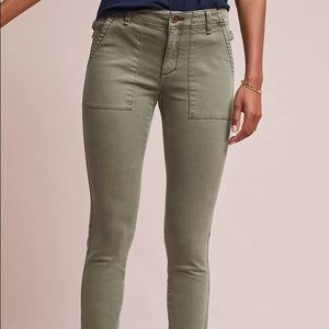 Anthropologie HEI HEI Slim utility trouser